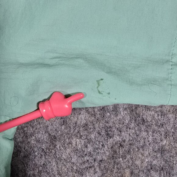 Womens World Wide Sportsman Aqua Blue Fishing Shirt Size Small Short Sleeve - Picture 6 of 9